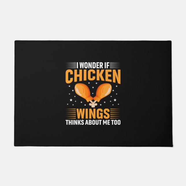 Chicken Lover | Chicken Wing Doormat (Front)