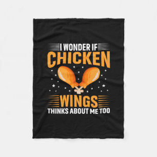 Chicken Lover   Chicken Wing Fleece Blanket