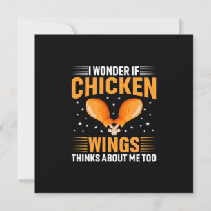 Chicken Lover Chicken Wing Invitation