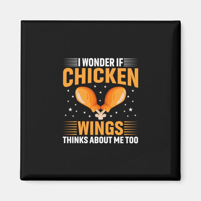 Chicken Lover | Chicken Wing Magnet (Front)
