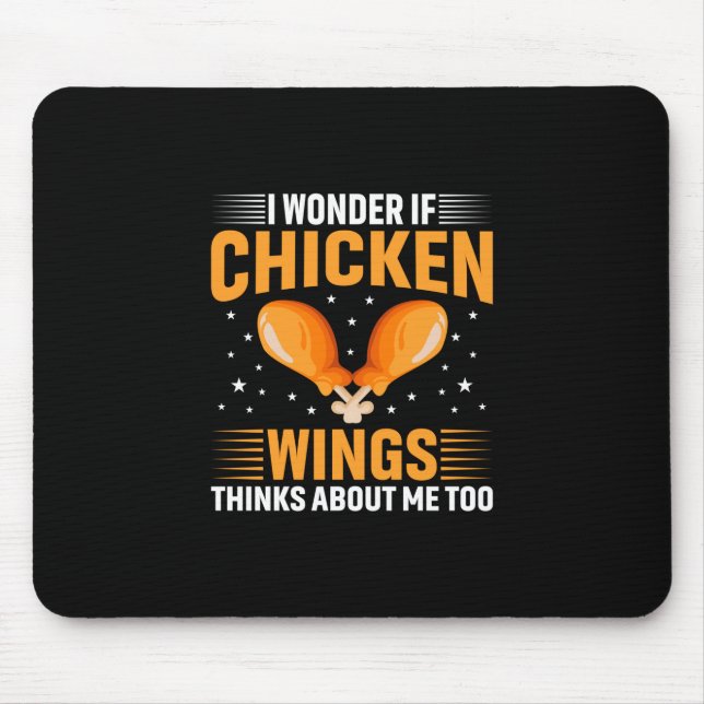 Chicken Lover | Chicken Wing Mouse Pad (Front)
