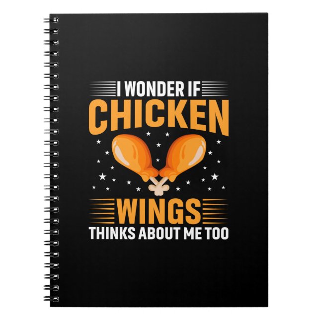 Chicken Lover | Chicken Wing Notebook (Front)
