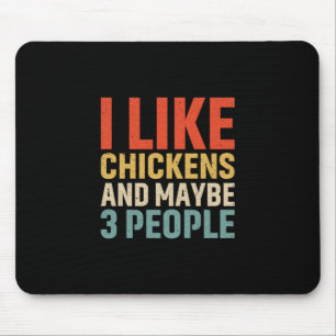 Chicken Lover   I Like Chickens Mouse Pad