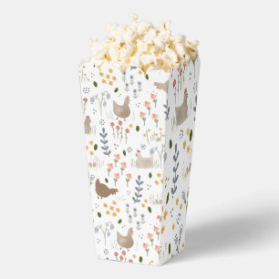 Chicken Lovers Baby Shower Birthday Party Favor Box