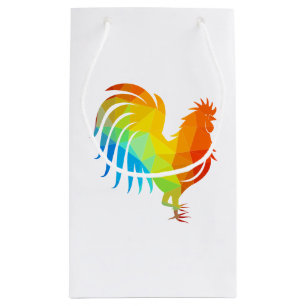 Chicken Low Poly Gift Bag