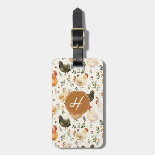 Chicken Luggage Tag