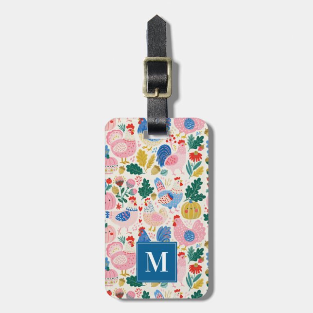 Chicken Luggage Tag (Front Vertical)
