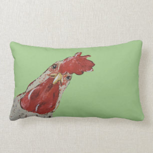 Chicken Lumbar Pillow