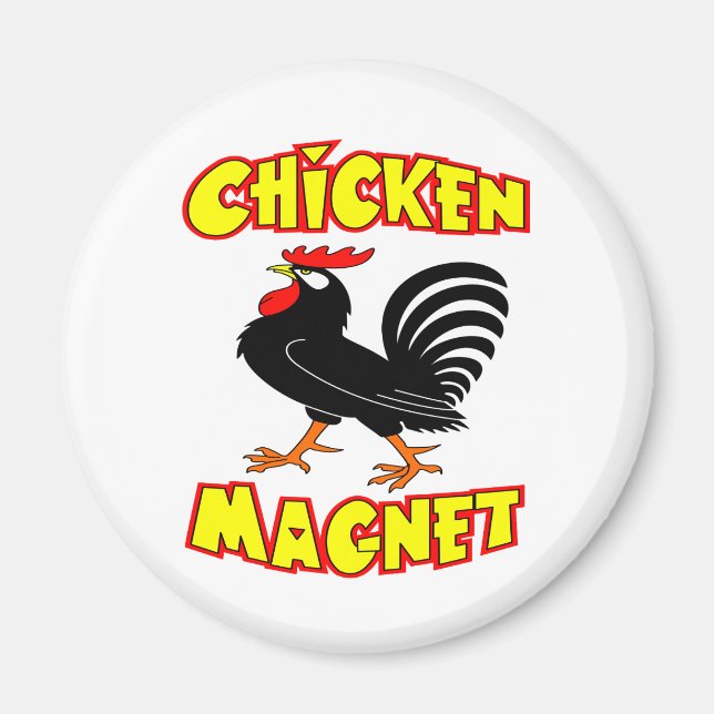 Chicken Magnet Rooster (Front)