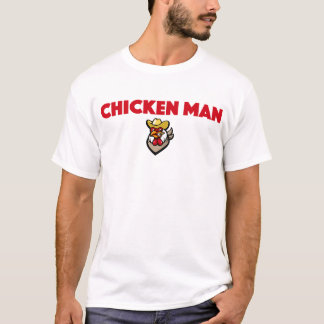 Chicken Man Funny Chicken Lover Farmer T-Shirt