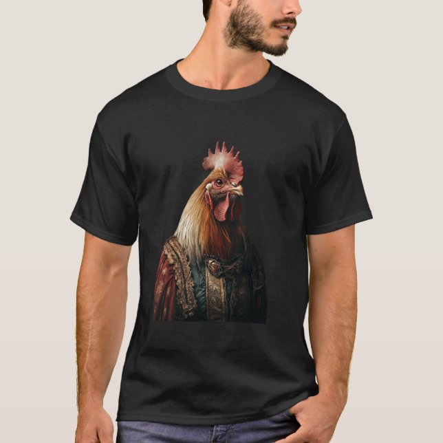 Chicken Medieval T-Shirt (Front)