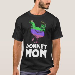Chicken Mom Farm Animal Mothers Day T-Shirt