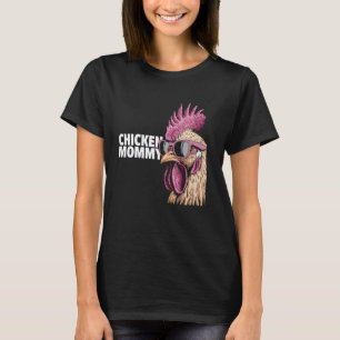 Chicken Mommy Cute Hen Rooster Coop Farming Bird M T-Shirt