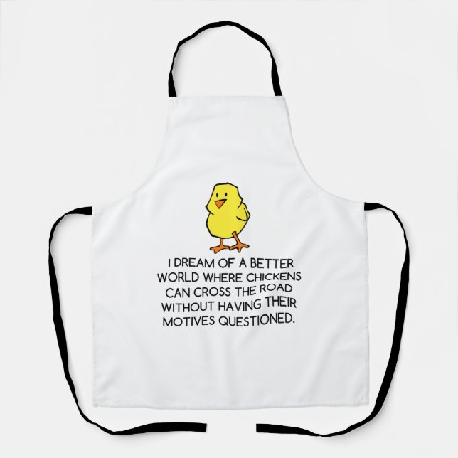 CHICKEN MOTIVES APRON (Front)