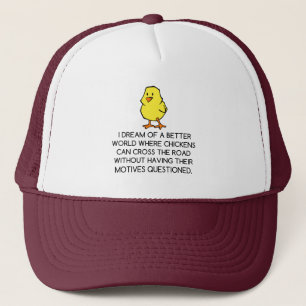 CHICKEN MOTIVES TRUCKER HAT