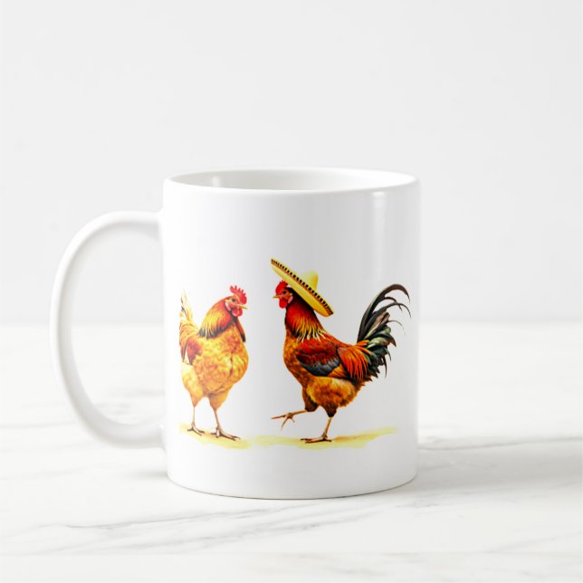 chicken mug (Left)