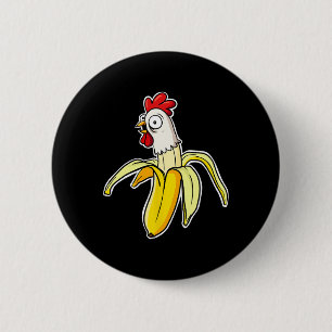 Chicken Nana 2 Inch Round Button
