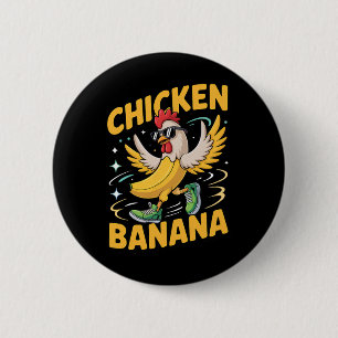 Chicken Nana Dance Meme Hen And Nana 2 Inch Round Button