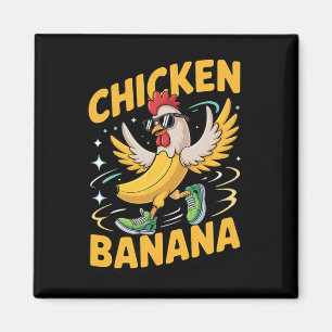 Chicken Nana Dance Meme Hen And Nana Magnet