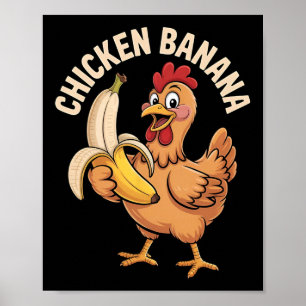Chicken Nana Meme Trending Funny Chicken Nana _1 Poster