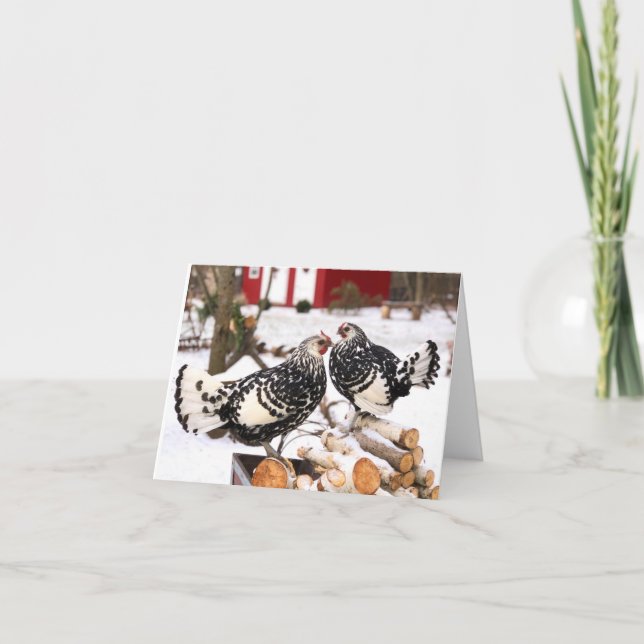 Chicken Notecards from The Chicken Chick® (Front)