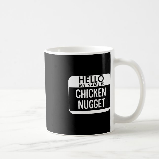 Chicken Nugget Costume Fun Easy Last Minute Hallow Coffee Mug (Right)