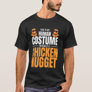 Chicken Nugget Costume Funny Chicken Nugget T-Shirt