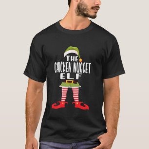 Chicken Nugget Elf Family Group Matching Christmas T-Shirt