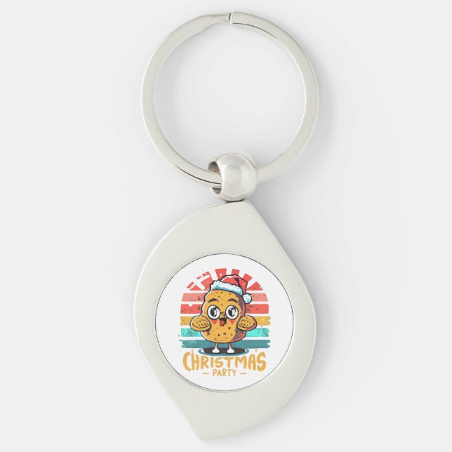Chicken-nugget Keychain (Front)