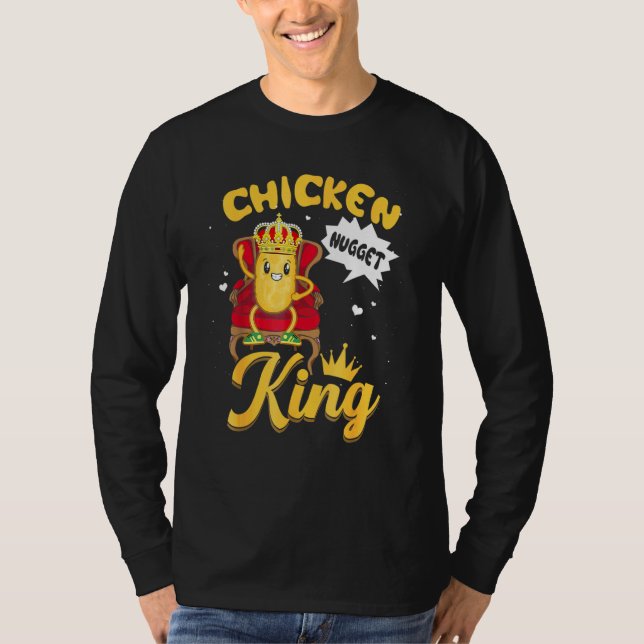 Chicken Nugget King T-Shirt (Front)