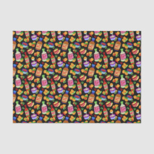 Chicken nuggets & dipping sauce tissue paper