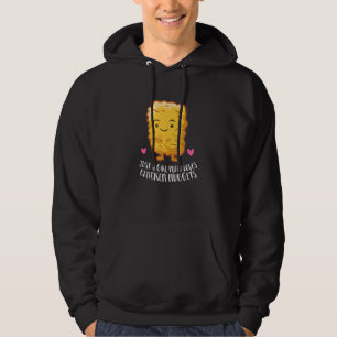 Chicken Nuggets Girl Just A Girl Who Loves Chicken Hoodie