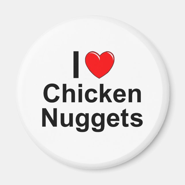 Chicken Nuggets Magnet (Front)