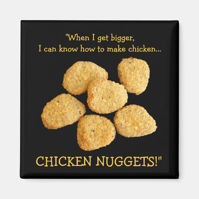 “Chicken Nuggets” Magnet (Front)