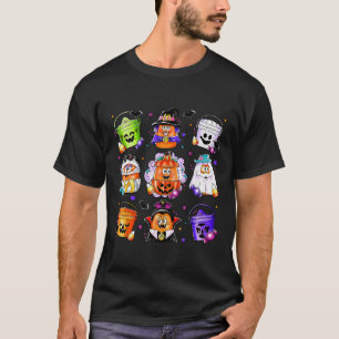 Chicken Nuggets Pumpkin Halloween 90's Vintage 1 T-Shirt