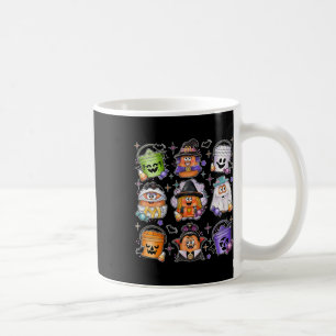 Chicken Nuggets Pumpkin Halloween 90s Vintage 3  Coffee Mug