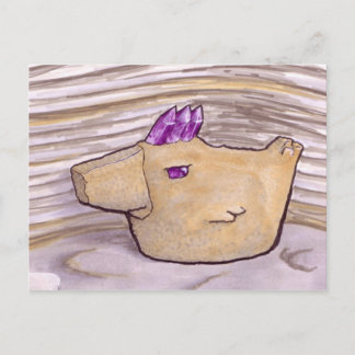 Chicken of Stone postcard
