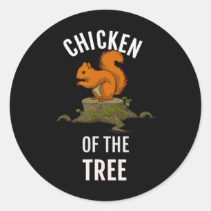 Chicken Of The Tree  Classic Round Sticker