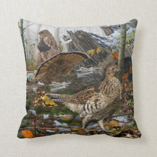 Chicken of the Woods Throw Pillow