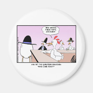 Chicken Or Egg? Funny Gifts & Collectibles Magnet