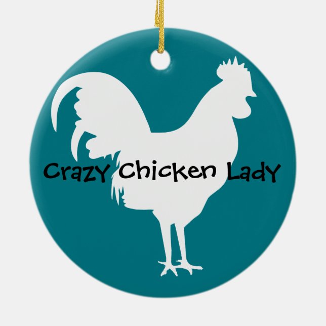 Chicken Ornament (Back)