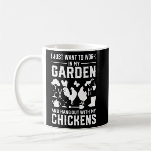 Chicken Owner Gardening Homestead Gardener Joke 9 Coffee Mug