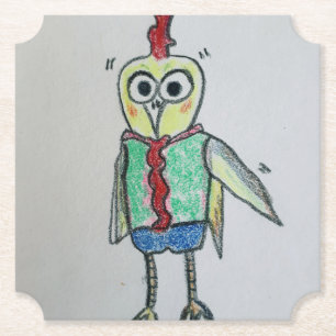 Chicken Paper Coaster
