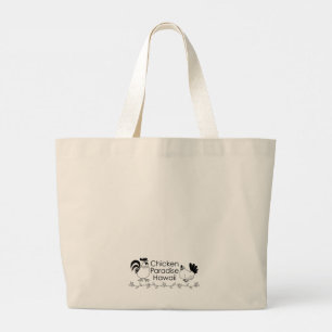 Chicken Paradise Hawaii Hens Tote bag /めんどりトートバッグ
