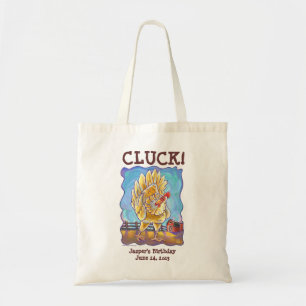 Chicken Party Centre Tote Bag