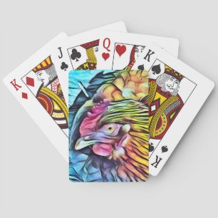 CHICKEN  PLAYING CARDS