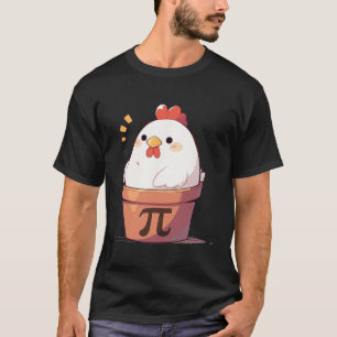 Chicken Pot Pi Day Men Women Kids Math Teacher Gif T-Shirt