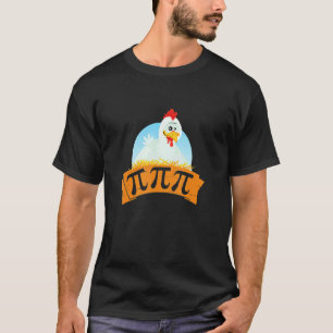 Chicken Pot Pi Day Pie Math   3.14 T-Shirt