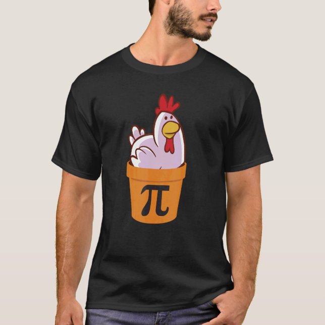 Chicken Pot Pi  Math 3 14 Math Day Chicken Pot Pie T-Shirt (Front)