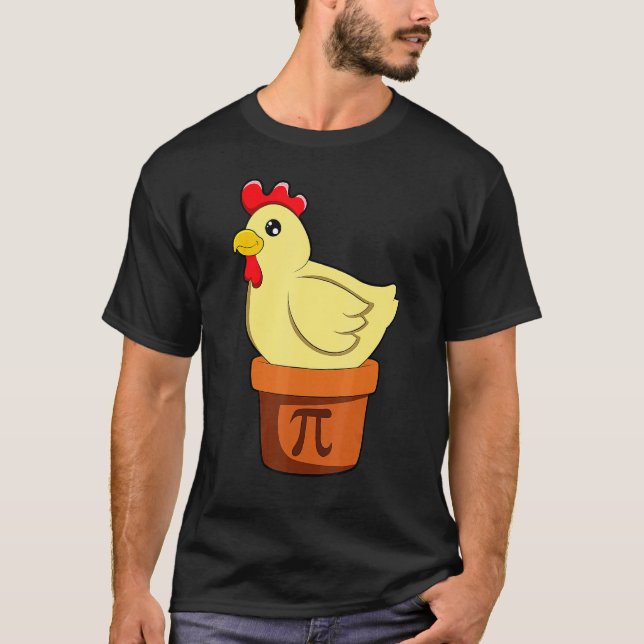 Chicken Pot Pi     Math Day T-Shirt (Front)